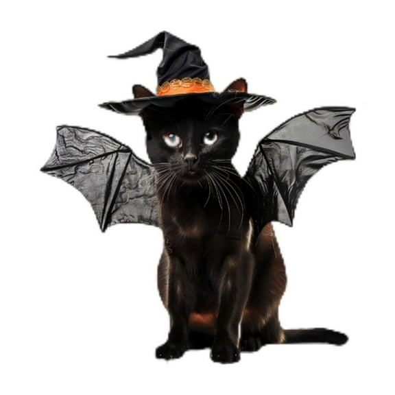 Halloween Yard Sign Lighted Metal Cat Stake for Home Festive Garden Display Unique Decorative Craft