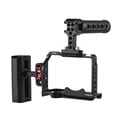 thumbnail image 1 of Camera Cage,Video With Cold Camera Video Side Hand Kit Inch Zv-e1 Camera Cold 1/4 Inch Handle Side 1/4 Inch Zv-e1 Camera Mewmewcat Camera Qisuo Video Camera, 1 of 6