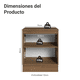 thumbnail image 2 of Gabinete Bajo Cocina Madesa Vik 70cm Con 2 Puertas MV, 2 of 5