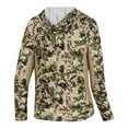 thumbnail image 5 of BASSDSASH Men's UPF 50+ Lightweight Hunting Camo Hoodie Quick Dry Performance Long Sleeve Fishing Shirt with Hood FS30M, 5 of 6
