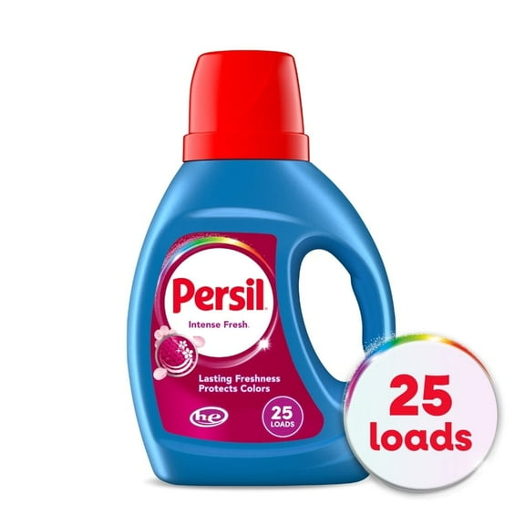 Persil Liquid Laundry Detergent (Pack 1) - 25 Loads, 34fl