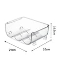 thumbnail image 2 of Wine bottle holder, thermos cup holder, multi-layer transparent water cup holder, lightweight luxury refrigerator drink holder, can be stacked, 2 of 5
