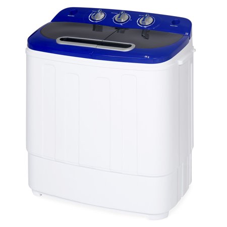 Best Choice Products Portable Compact Mini Twin Tub Washing Machine and Spin Cycle w/ (Best Tumble Dryer Brand)