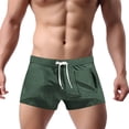 thumbnail image 2 of Mens Short Shorts 3 Inch Gym Shorts Men Mesh Mens Breathable Bodybuilding Athletic Running Sports Shorts with Pockets Green XXL, 2 of 5
