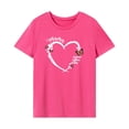 thumbnail image 2 of Camiseta de mamá para mujer, camiseta de manga corta, camiseta sencilla para el día de la madre, camiseta básica para trabajo, viajes, vacaciones, L, 2 of 10