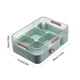 thumbnail image 3 of Aparatos de cocina, Electrodomésticos, Frutero giratorio desmontable con cajón doble, Organizador de frutas, Platos de frutas secas, Platos de frutas de calidad alimentaria para el hogar, Organizador, 3 of 6