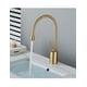 thumbnail image 2 of Grifo Mezclador Para Baño Lavabo Llave Monomando Fregadero Acabado Mate Color Dorado, 2 of 5