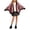 Hot Pink, variant on Monarch Butterfly Crochet Cardigan for Girls Button Open Front Butterflies Cardigan Cloak Shawl Irregular Knit Sweater