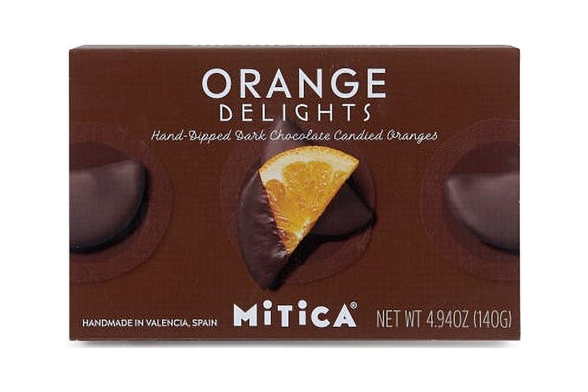 Mitica Delicias de Naranja, 100% Forastero Cacao, 4.9 oz, 10 Pack