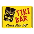thumbnail image 2 of Tiki Head Novelty Sign, Metal Wall Decor - 10x14 inches, 2 of 4