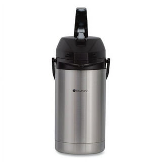 Princess House Thermal Coffee/Beverage Server, Air Pot, Stainless