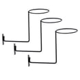 thumbnail image 1 of 3 Piezas Portátil Soporte Gancho para Casco Percha de material acero para Auriculares Accesorios de Motocicleta 4 piezas shamjiam Soporte para bastidor con pantalla para sombrero, 1 of 8