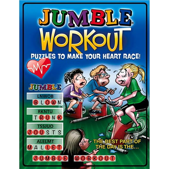 Jumbles(r) Jumble Workout: Puzzles to Make Your Heart Race!, (Paperback)