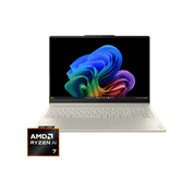 Lenovo - Yoga 7a 2-in-1 16" 2K OLED Touchscreen Laptop - AMD Ryzen AI 7 445 2026 - 24G Memory - 512GB SSD - Copilot+ PC - Seashell