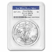 1 oz American Silver Eagle MS-70 PCGS Random Year, FirstStrike