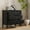 Black, variant on Sunvivi Fluted 3 Drawer Dresser with Spacious Storage and Ball Bearing Slides, Green