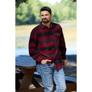 Legendary Whitetails Men's Buck Camp Flannel Shirt Long Sleeve Button Down 100% Cotton