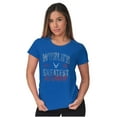 thumbnail image 4 of US Air Force World's Greatest Airman Women's T Shirt Ladies Tee Brisco Brands S, 4 of 5