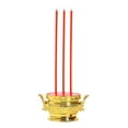 thumbnail image 3 of Lámpara de vela LED Muebles decorativos Adornos de horno Incensario Avalokitesvara Craft Candelabro eléctrico portátil para Party Gardens Desktop , 30 centimetros, 3 of 7