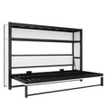 thumbnail image 6 of Generic Twin Murphy Bed with Shelves, Space-Saving Wall Bed with Foldable Design & Integrated Storage, for Studio Apartments & Small Spaces, White, 6 of 6