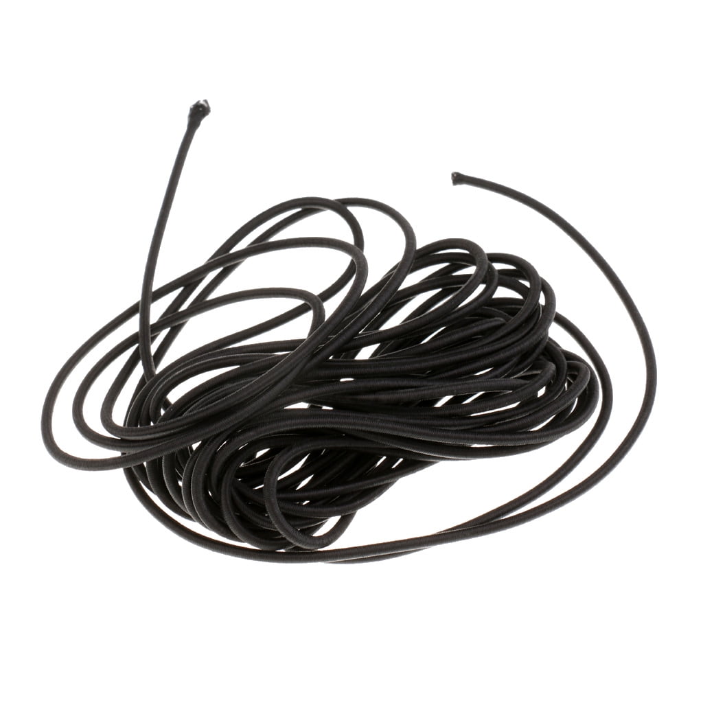 BUNGEE CORD black 3mm x 10m shock chord elastic rope 3 