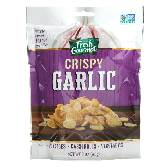 Fresh Gourmet Crispy Roasted Garlic Salad Toppings, 3 oz