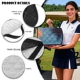 thumbnail image 6 of KUIFORTI Coconut Tree Golf Cart Seat Cover Travel Sports Cart Seat Cushion Covers Easy to Clean Non-Slip Fits for EZGO, Yamaha, Club Car and More 2 Seats Golf Carts, 6 of 7