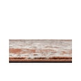 thumbnail image 5 of Unique Loom Nyla Collection Area Rug - Smile (12' Round Salmon Pink/Black), 5 of 7