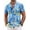 Sky Blue- Palm Leaf, variant on COOFANDY Mens Hawaiian Shirt Short Sleeve Floral Button Down Shirts Tropical Beach Summer Shirts