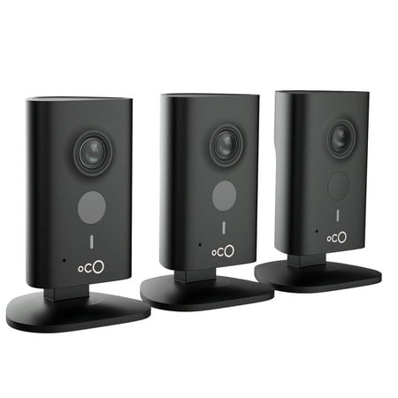 Oco HD Cloud Security 960p Video Monitoring Surveillance Camera with Cloud Storage and SD card (3-Pack)