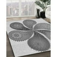 thumbnail image 2 of Ahgly Company Indoor Rectangle Patterned Smokey Gray Area Rugs, 2' x 4', 2 of 6