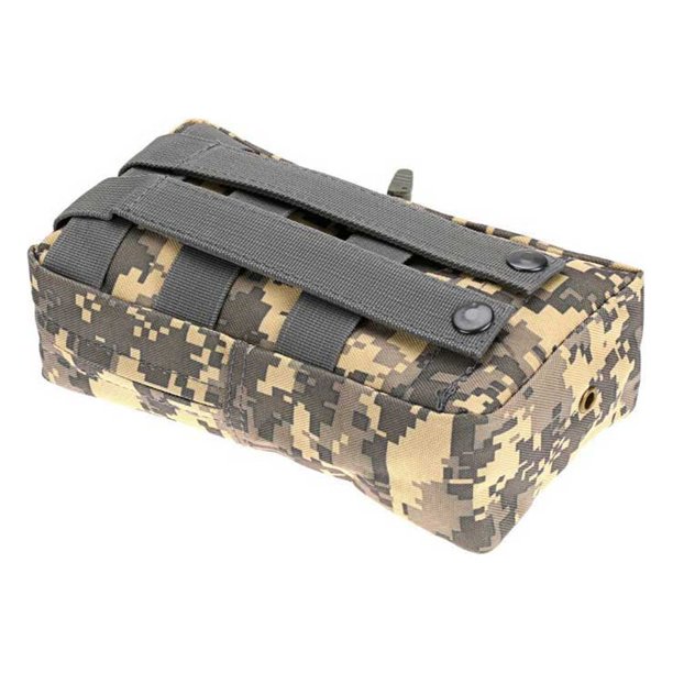Soidarity Bolsa de almacenamiento de tela Oxford de nailon con orificio de drenaje, bolsas de práctica de entrenamiento de , equipo de Color ACU