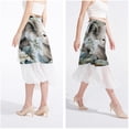 thumbnail image 4 of Koala Stylish Chiffon Beach Dress with Polyester Straps for Women - Beach Skirt for Summer Vacations, 4 of 6