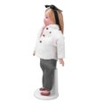 thumbnail image 3 of Mini Ceramic Doll, Stable Stand Movable Limbs Decorative  Free Miniature Porcelain People  For 1/12 Scale Dollhouse, 3 of 8