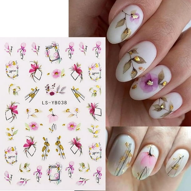 Nail Stickers Nail Art Nail Decals Luxury Brand Logo, Beauty & Personal  Care, Hands & Nails on Carousell