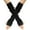 Black, variant on Ruimatai Gloves for Women Winter Gloves Warm Wool Knit with Thermal Thinsulate Lined for Cold Weather Women Winter Wrist Arm Warmer Solid Knitted Long Fingerless Gloves Mitten