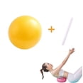 thumbnail image 1 of Pilates Small Exercise Ball,Yoga Ball, Pilates Ball - Small Core,Fitness Ball, with Inflation Straw,Durable Exercise Ball for Yoga, Core Training, Physical Therapy, Balance, 1 of 8