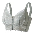 thumbnail image 2 of Lixiuxyad Comfortable And Transparent Shoulder Strap Cordless Backless Spongeless With Convertible Shoulder Straps,Bras for Women Green 85, 2 of 6