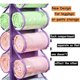 thumbnail image 4 of T-shirt storage bag storage hanger 24 compartments, purple, 4 of 5