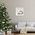 thumbnail image 3 of Stupell Industries Home For Christmas Phrase Holiday Painting White Framed Art Print Wall Art, 24 x 24, 3 of 9
