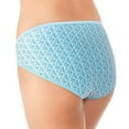 thumbnail image 5 of Women's Vanity Fair 13108 Illumination Hi-Cut Brief Panty (MOODY BLUE 8), 5 of 5