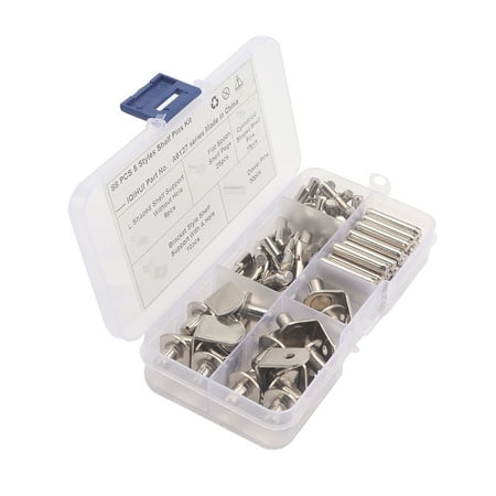 

Tmosphere Shelf Storage Case Kit Bookshelf Closet Wardrobe Support Bracket Pegs Assorted Set Furniture Accessories Household Hardware