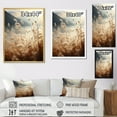 thumbnail image 4 of Designart "Mountain View In Ivory Island Meadows" Palms & Palm Trees Floater Framed Canvas Prints, 4 of 5