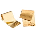 thumbnail image 1 of UPOUART 1Par Aretes Para Mujer En Cobre Dorado Geométrico Y, 1 of 8