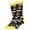 Poop!, variant on OoohYeah Men's Funny Crew Socks, Novelty Cotton Dress Socks, One Love, Size 8-13