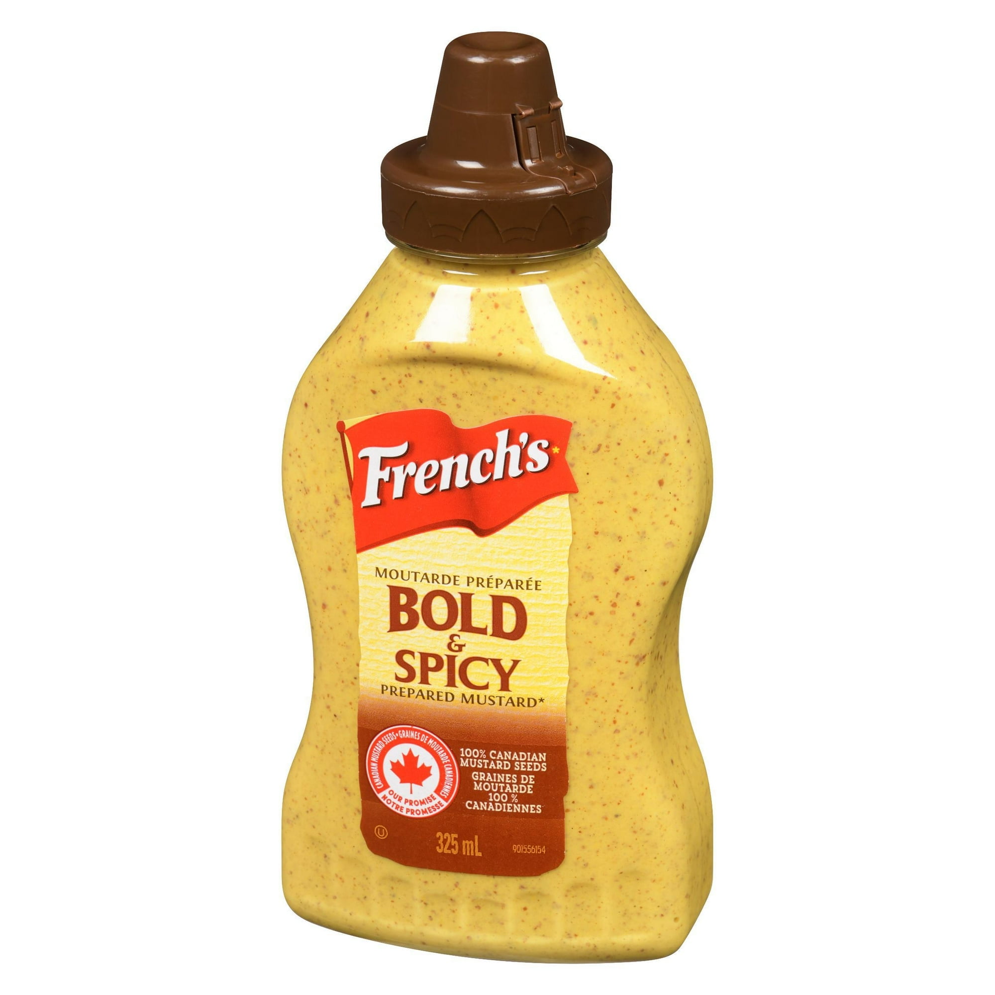 French's Moutarde Préparée Bold & Spicy, Canadien 100% Avant-matchs, barbecues, repas de tous les jours : avec sa saveur intense caractéristique, la moutarde Bold & Spicy French’sMD mérite une place à chaque table.