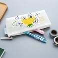 thumbnail image 3 of Back to School Kdkad Pencil Case, Large Capacity Pencil Pouch Aesthetic Pen Bag, Office Stationery Organizer Simple Sturdy Multifunctional Pencil Bag for Kids, 3 of 3