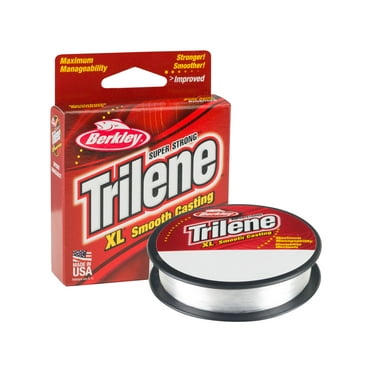 Berkley Trilene® XL® Monofilament Fishing Line, Clear, 6 lb Test Strength, 110 yd