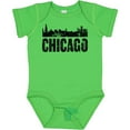 thumbnail image 3 of Inktastic Chicago Skyline Grunge Boys or Girls Baby Bodysuit, 3 of 5