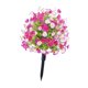 thumbnail image 5 of Flores artificiales Decoración del jardín topiario Vigidor de bricolaje Decedente de decoración de bodas Plantas con estaca para un regalo de paisaje Rosa, 5 of 8